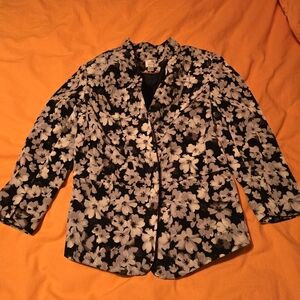 Lauren Conrad Floral Blazer